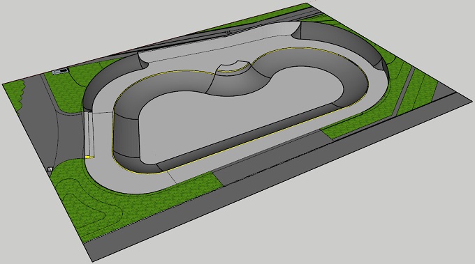 碗式滑板場設計